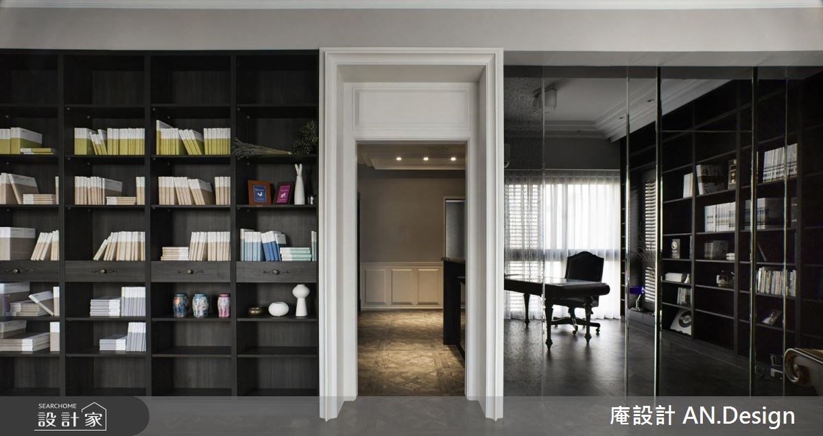 50坪新成屋(5年以下)＿新古典書房案例圖片＿庵設計店＿庵設計_09之5