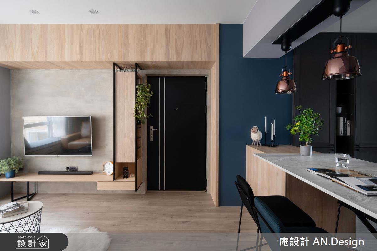 23坪中古屋(5~15年)＿混搭風客廳案例圖片＿庵設計店＿庵設計_11之1