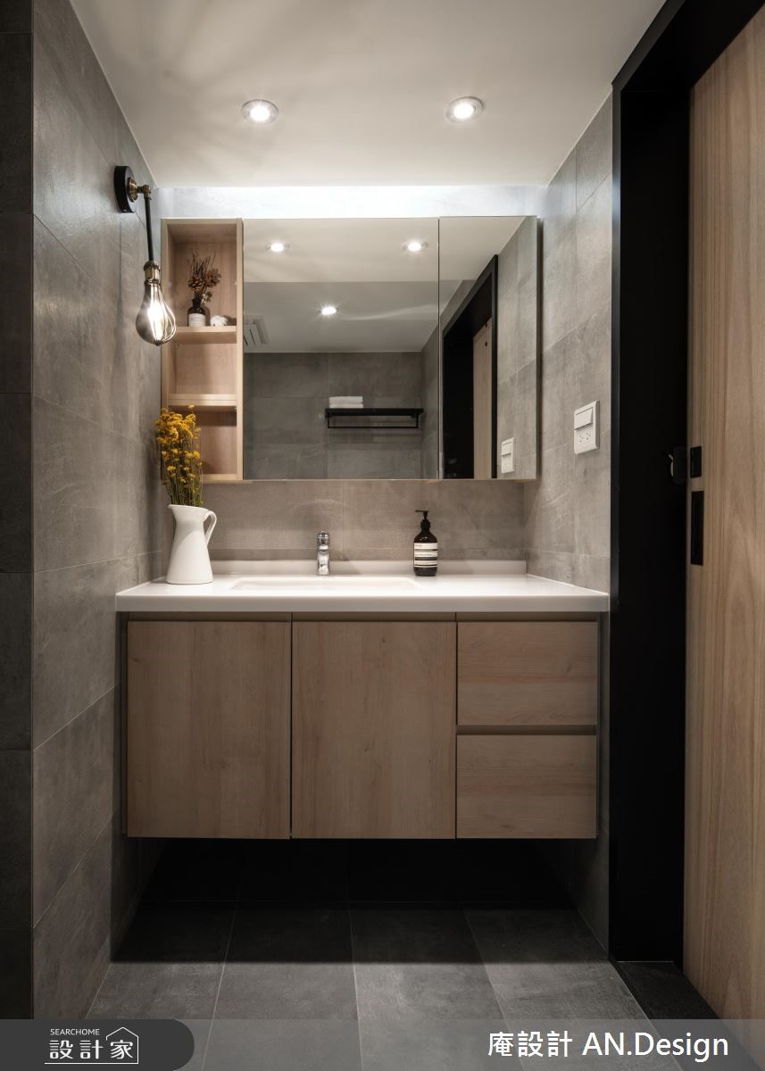 23坪中古屋(5~15年)＿混搭風浴室案例圖片＿庵設計店＿庵設計_11之19