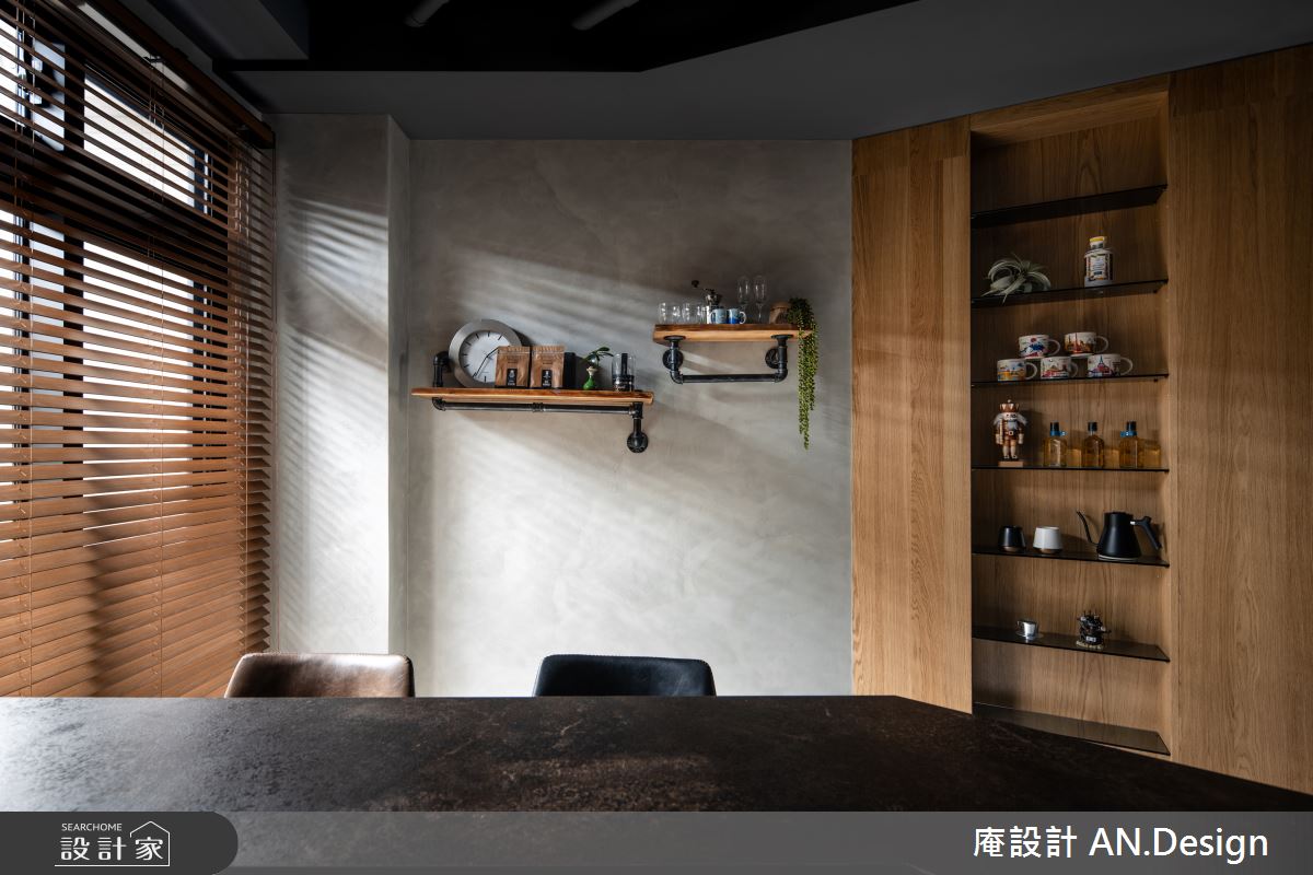 70坪新成屋(5年以下)＿混搭風吧檯案例圖片＿庵設計店＿庵設計_12之9