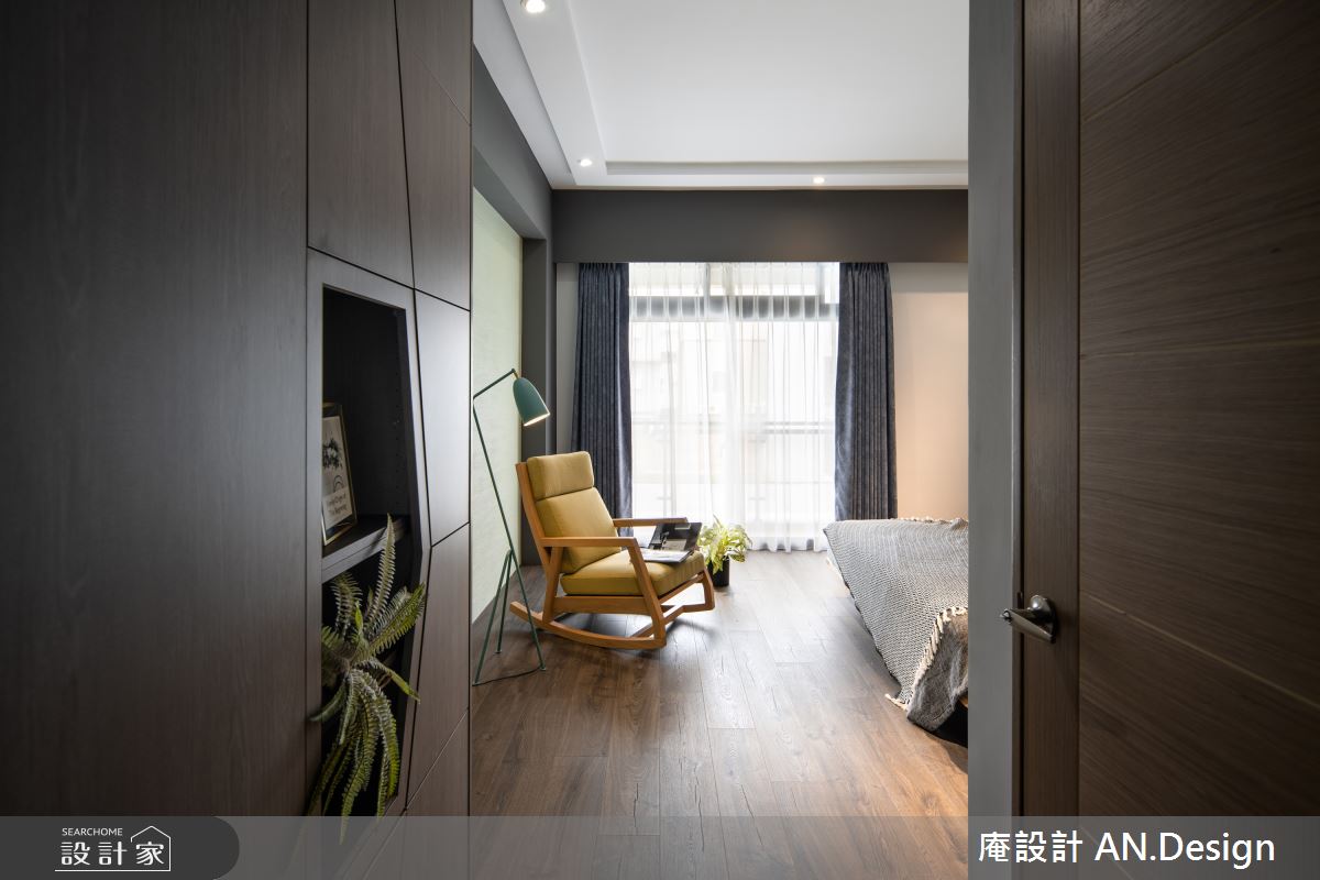 70坪新成屋(5年以下)＿混搭風臥室案例圖片＿庵設計店＿庵設計_12之11