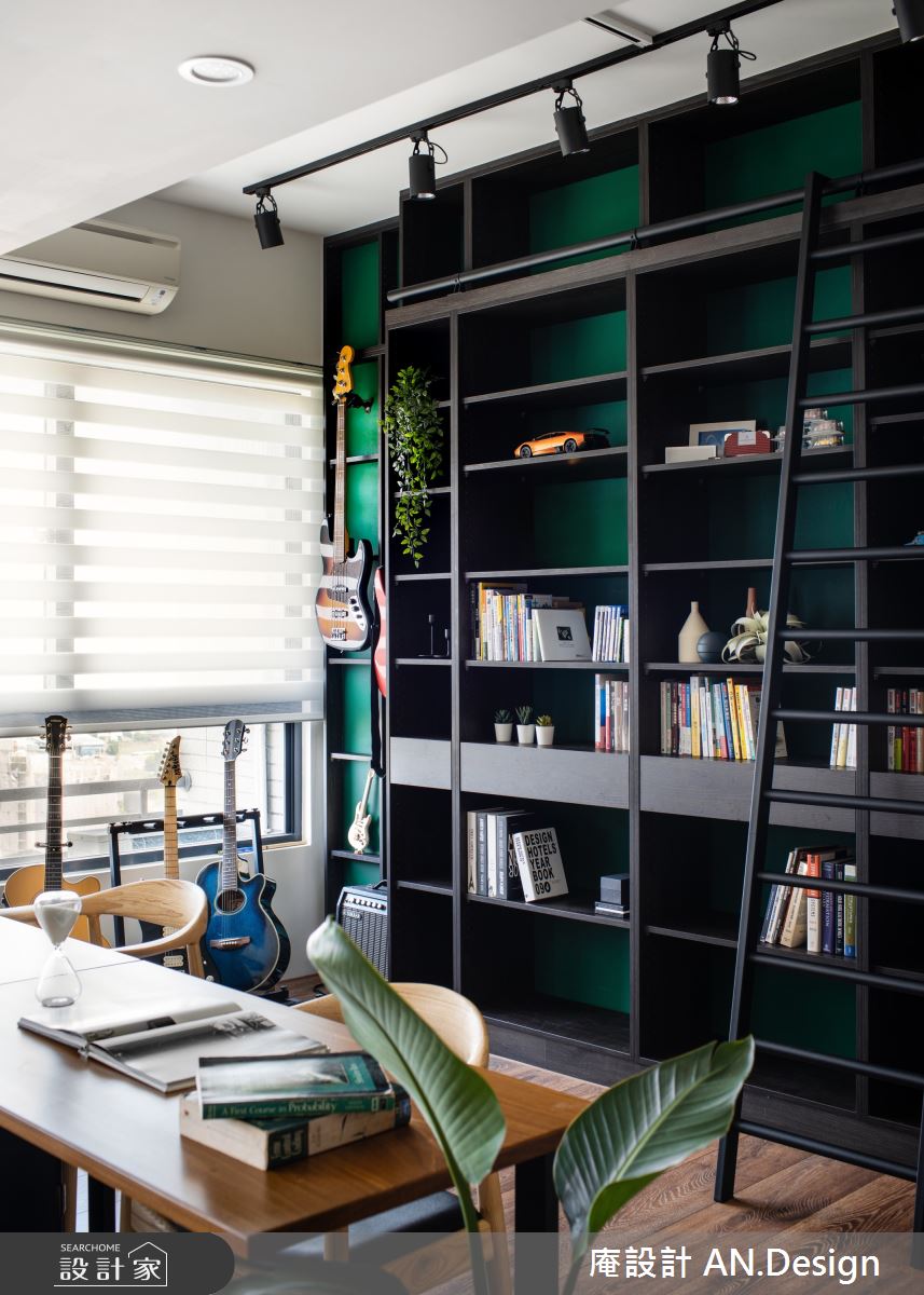 36坪中古屋(5~15年)＿混搭風書房案例圖片＿庵設計店＿庵設計_14之7