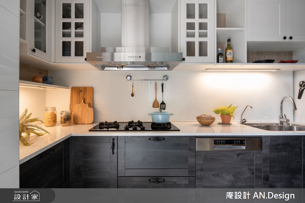 36坪中古屋(5~15年)＿混搭風廚房案例圖片＿庵設計店＿庵設計_14之9