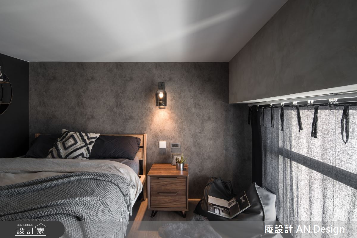 24坪新成屋(5年以下)＿混搭風臥室案例圖片＿庵設計店＿庵設計_15之9