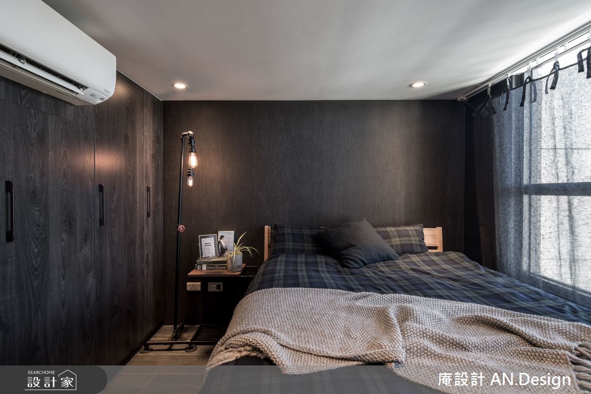 24坪新成屋(5年以下)＿混搭風臥室案例圖片＿庵設計店＿庵設計_15之12