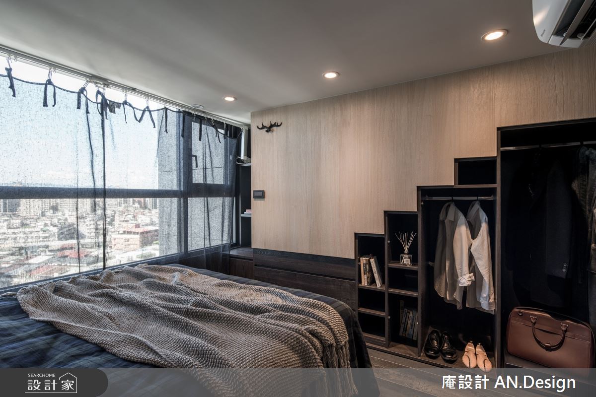 24坪新成屋(5年以下)＿混搭風臥室案例圖片＿庵設計店＿庵設計_15之13