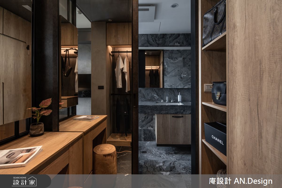 40坪新成屋(5年以下)＿混搭風更衣間案例圖片＿庵設計店＿庵設計_和·侘寂之9