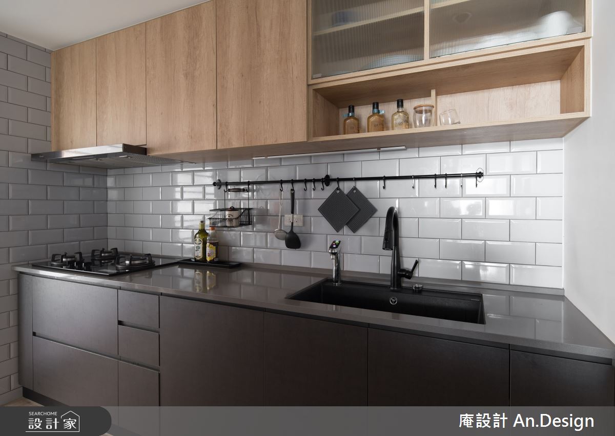31坪中古屋(5~15年)＿混搭風廚房案例圖片＿庵設計店＿庵設計_慢。生活之9