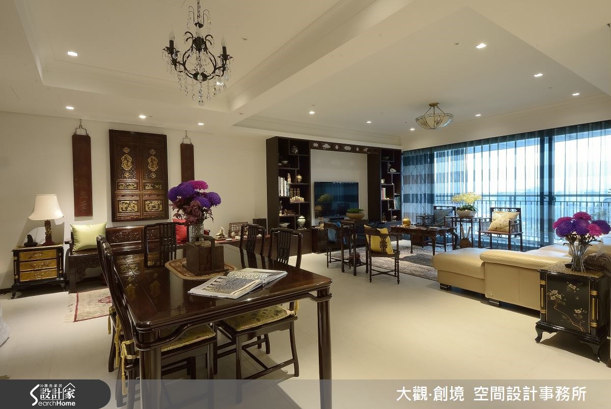 50坪新成屋(5年以下)＿新中式風案例圖片＿大觀‧創境  空間設計事務所＿大觀‧創境_06之2