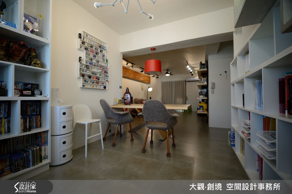 30坪中古屋(5~15年)＿工業風案例圖片＿大觀‧創境  空間設計事務所＿大觀‧創境_07之8