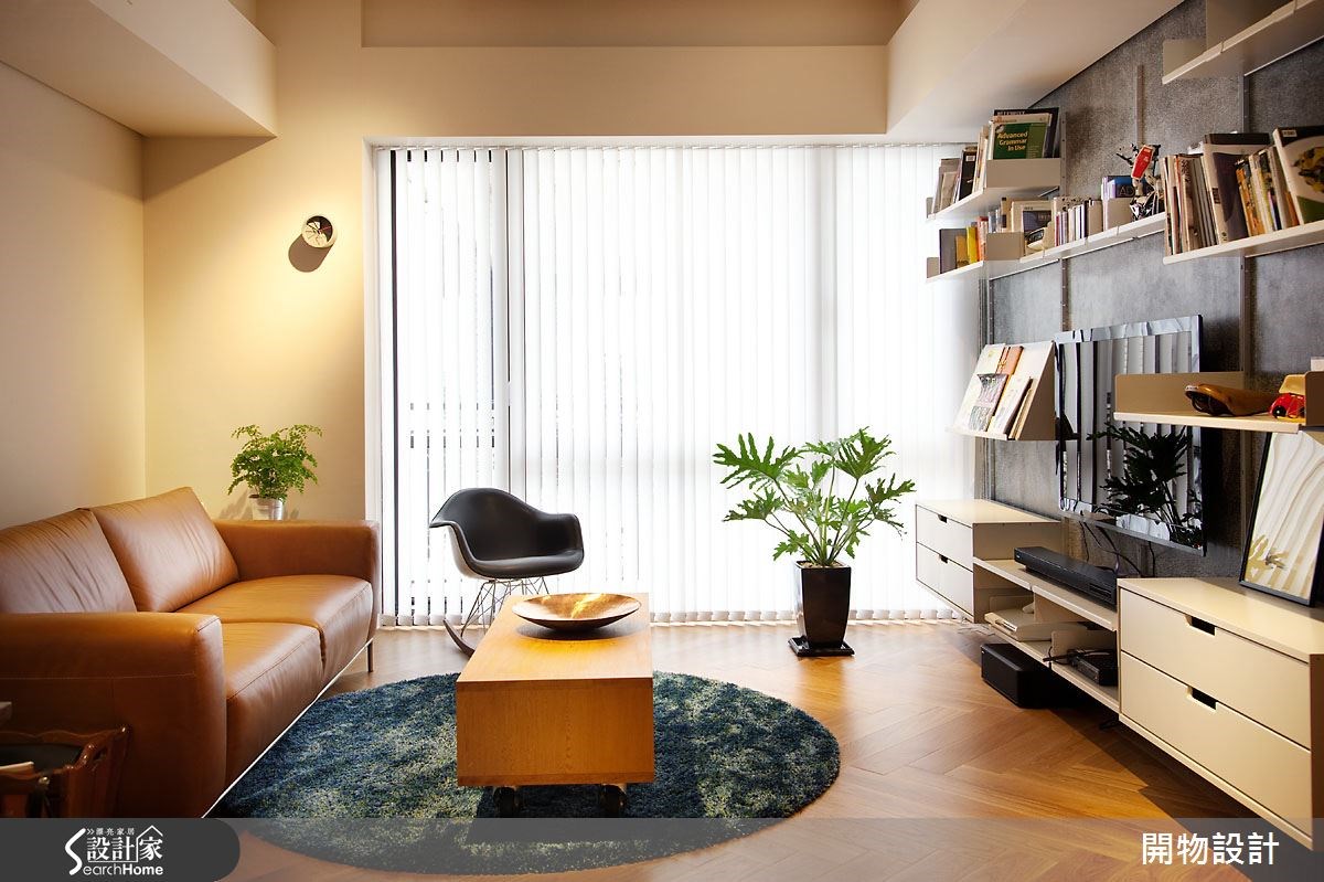 35坪老屋(16~30年)＿混搭風客廳案例圖片＿開物設計＿開物_07之12