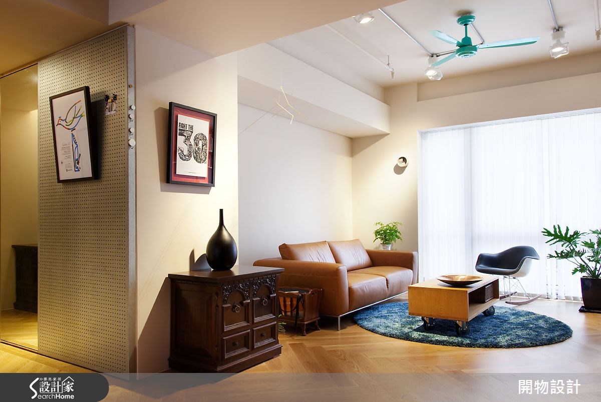 35坪老屋(16~30年)＿混搭風客廳案例圖片＿開物設計＿開物_07之17