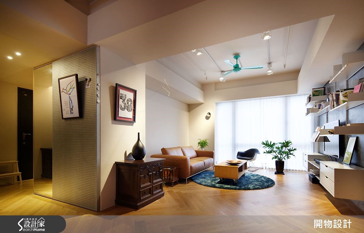 35坪老屋(16~30年)＿混搭風客廳案例圖片＿開物設計＿開物_07之18