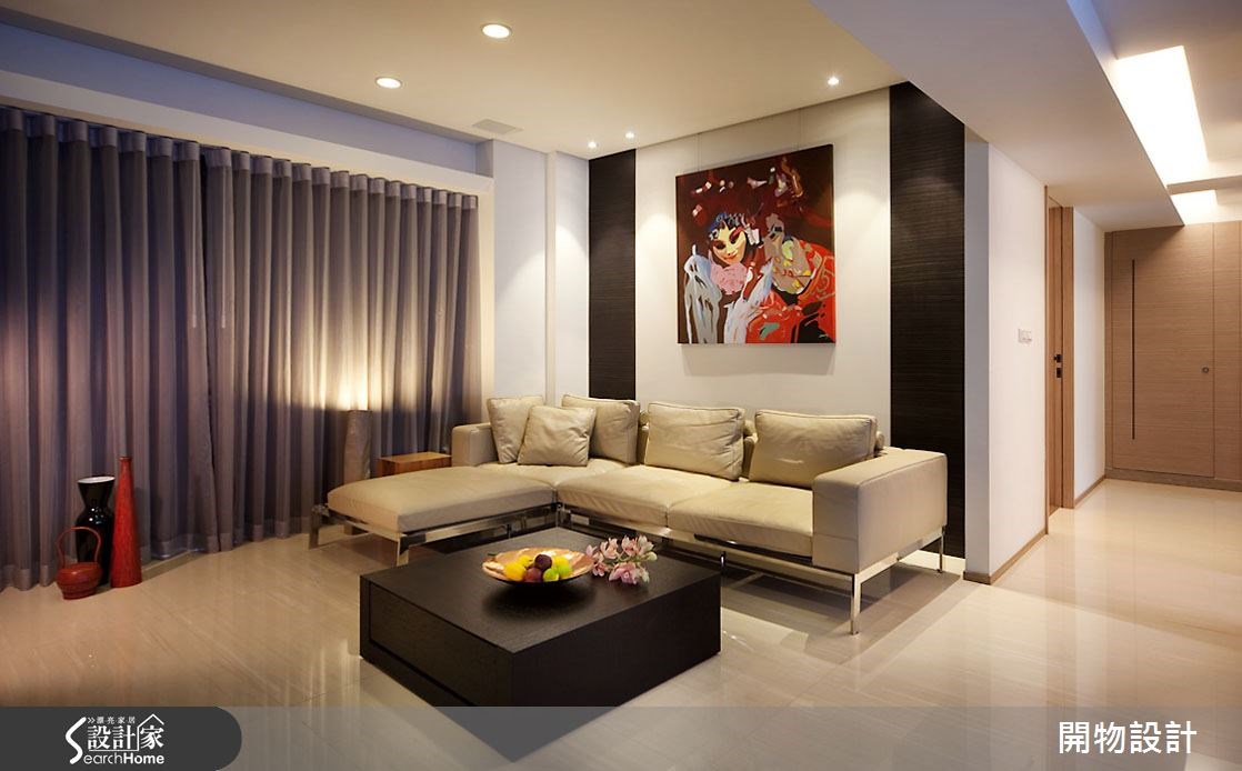 35坪老屋(16~30年)＿現代風客廳案例圖片＿開物設計＿開物_08之14