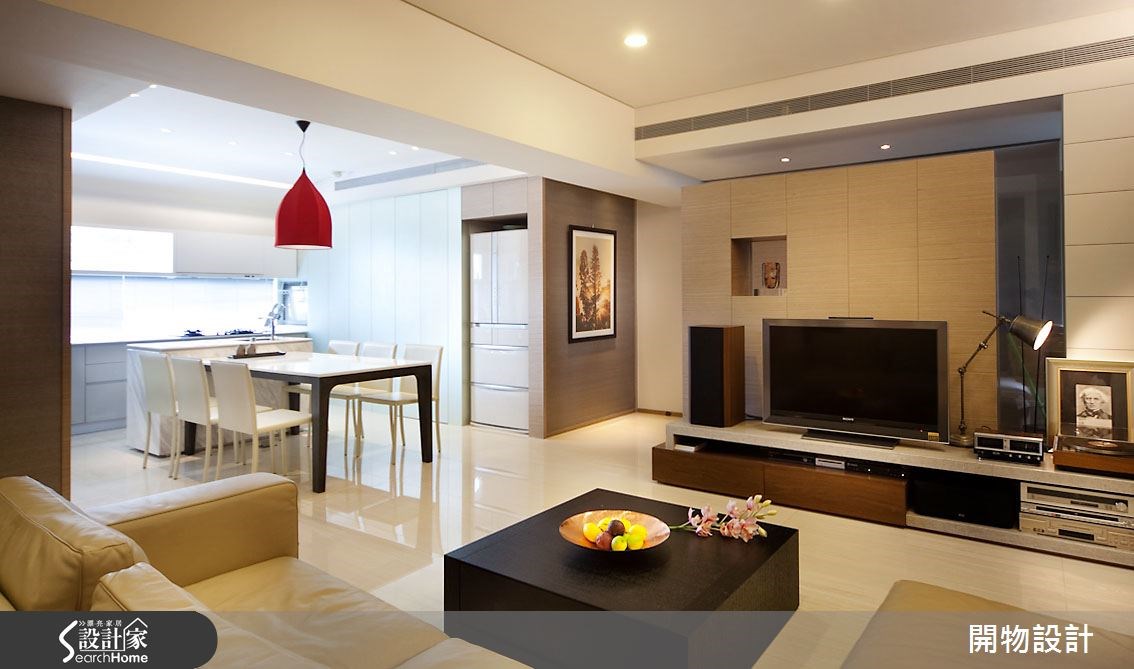 35坪老屋(16~30年)＿現代風客廳餐廳案例圖片＿開物設計＿開物_08之15