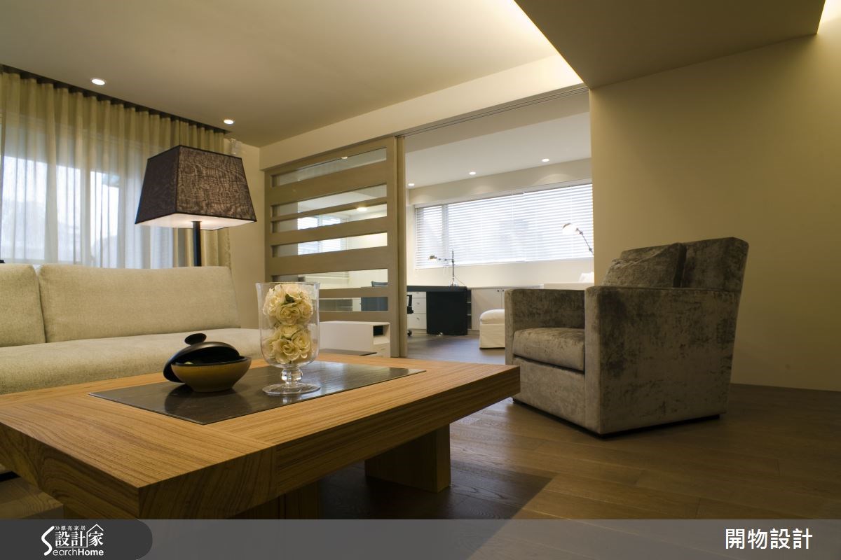 45坪老屋(16~30年)＿簡約風客廳案例圖片＿開物設計＿開物_10之15
