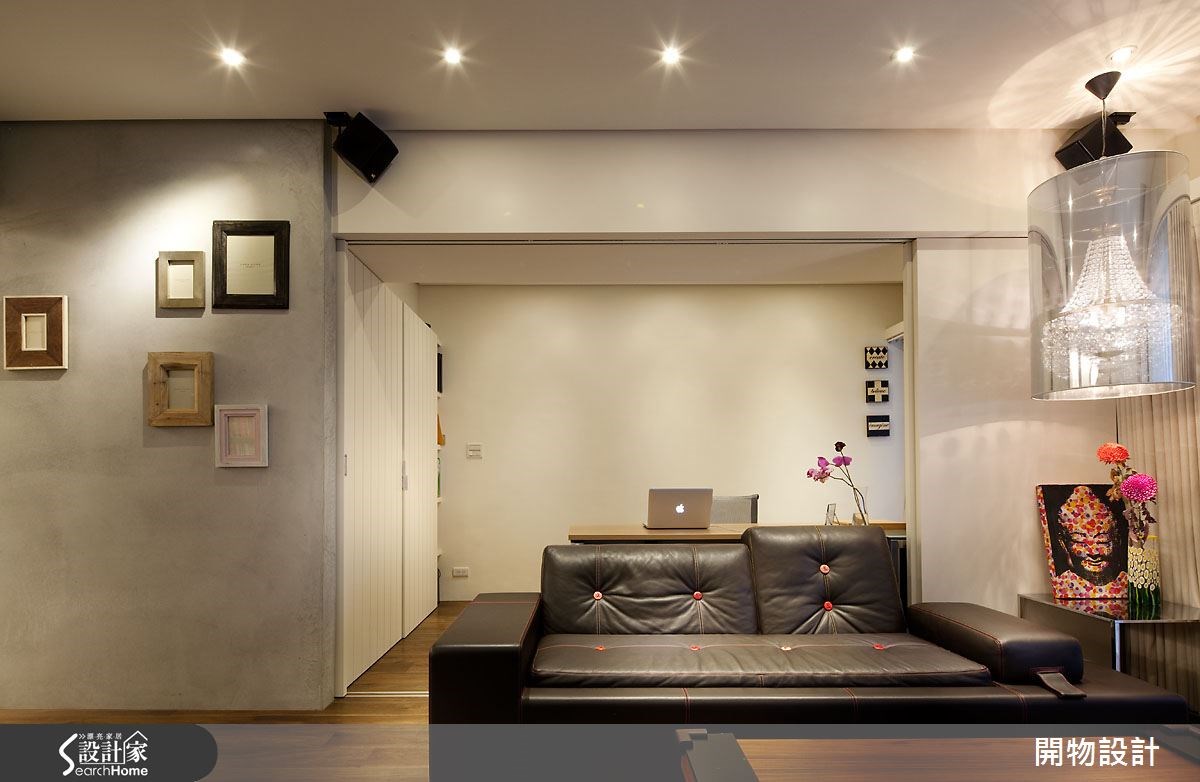 32坪中古屋(5~15年)＿混搭風客廳案例圖片＿開物設計＿開物_11之1