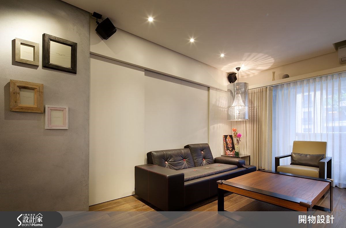 32坪中古屋(5~15年)＿混搭風客廳案例圖片＿開物設計＿開物_11之5