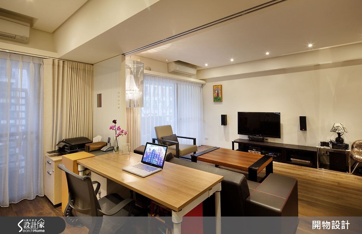32坪中古屋(5~15年)＿混搭風工作區案例圖片＿開物設計＿開物_11之6