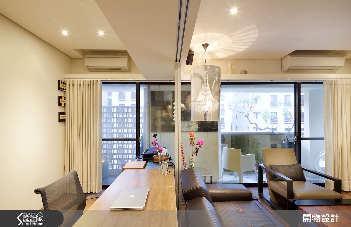 32坪中古屋(5~15年)＿混搭風客廳案例圖片＿開物設計＿開物_11之7