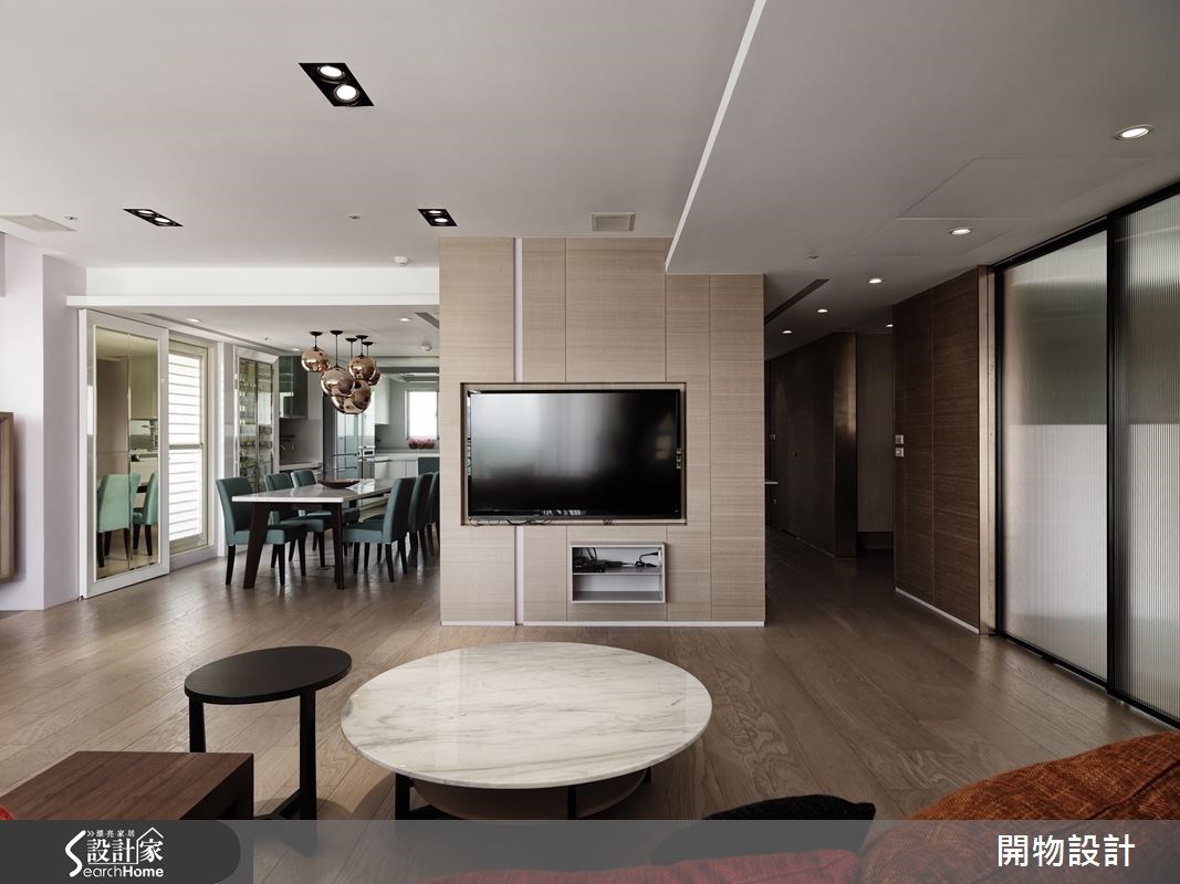 45坪新成屋(5年以下)＿奢華風客廳案例圖片＿開物設計＿開物_17之7