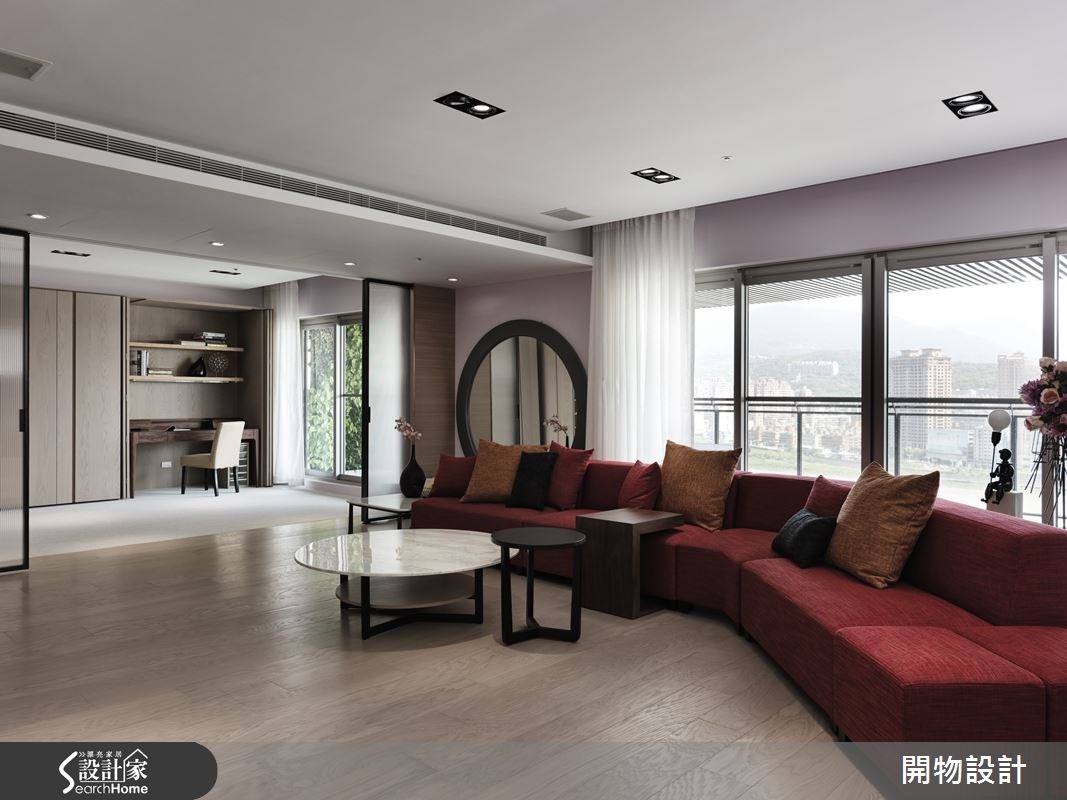 45坪新成屋(5年以下)＿奢華風客廳案例圖片＿開物設計＿開物_17之10