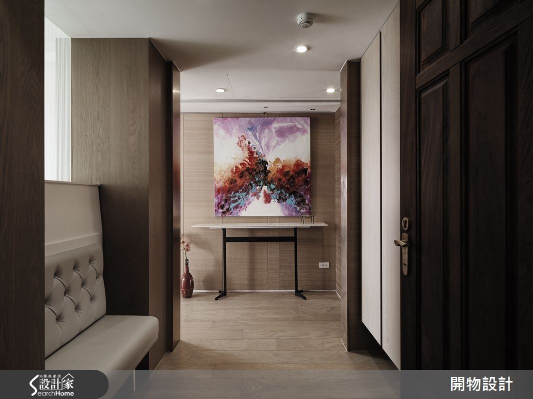 45坪新成屋(5年以下)＿奢華風走廊案例圖片＿開物設計＿開物_17之11