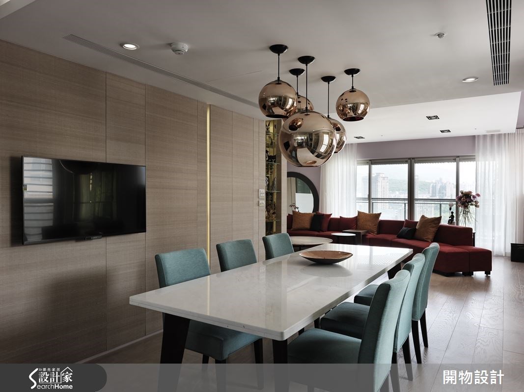 45坪新成屋(5年以下)＿奢華風餐廳案例圖片＿開物設計＿開物_17之13