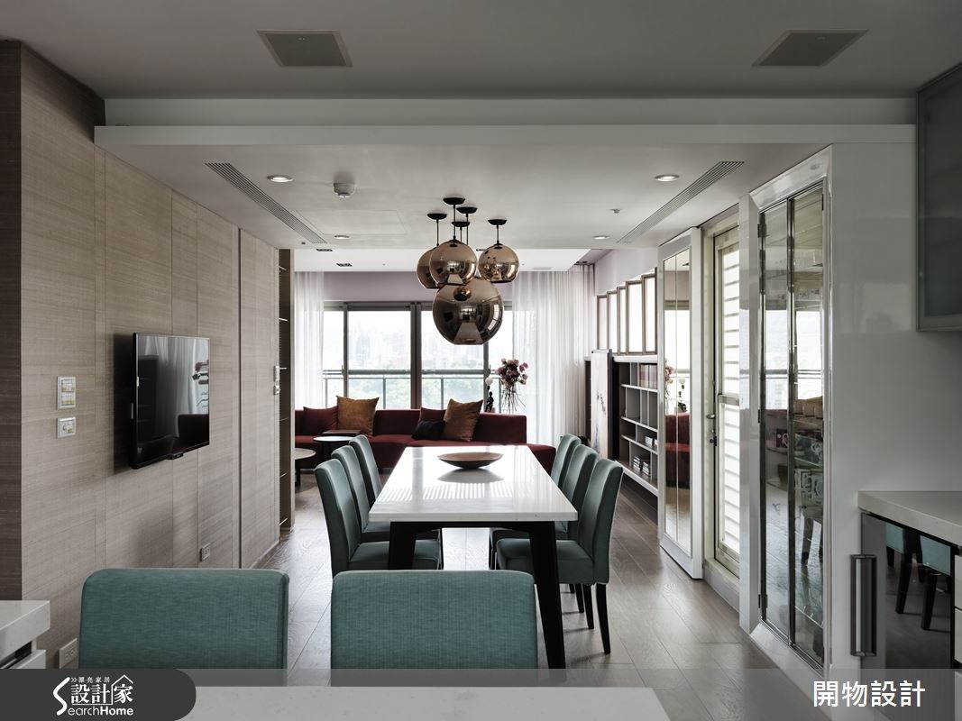 45坪新成屋(5年以下)＿奢華風餐廳案例圖片＿開物設計＿開物_17之14