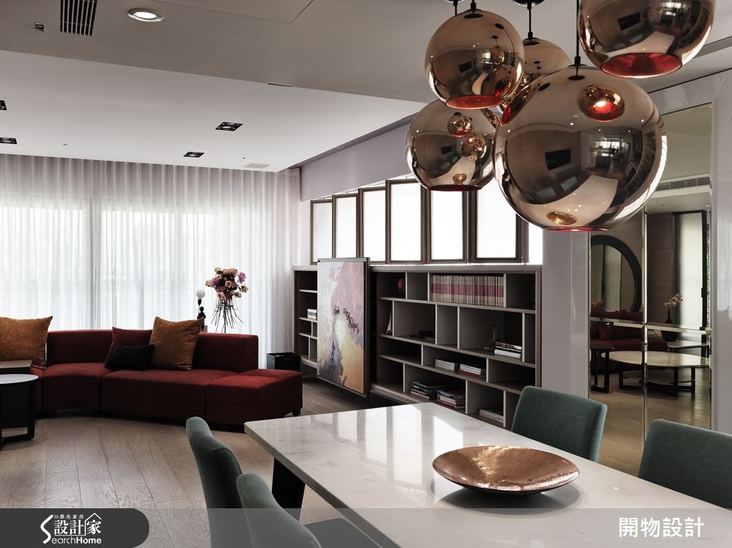 45坪新成屋(5年以下)＿奢華風客廳案例圖片＿開物設計＿開物_17之16
