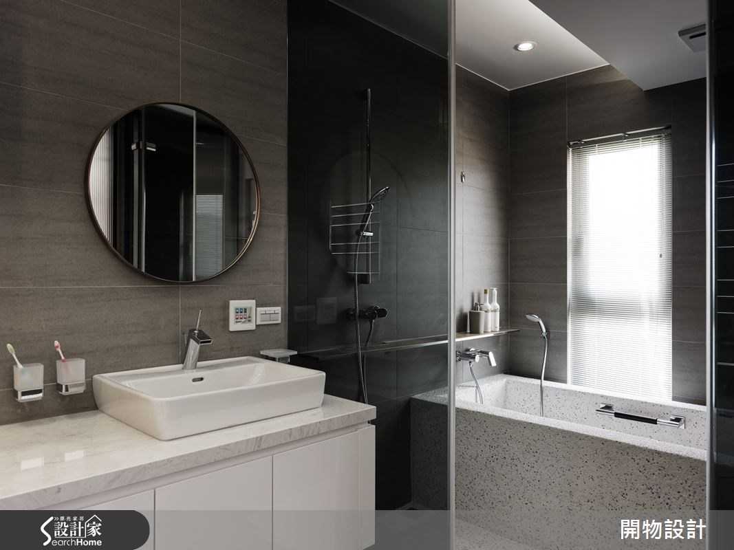 45坪新成屋(5年以下)＿奢華風浴室案例圖片＿開物設計＿開物_17之18