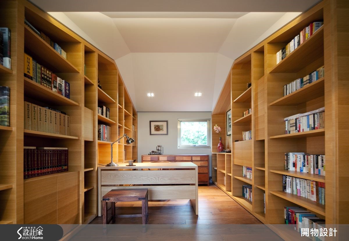 76坪老屋(16~30年)＿簡約風書房案例圖片＿開物設計＿開物_18之10