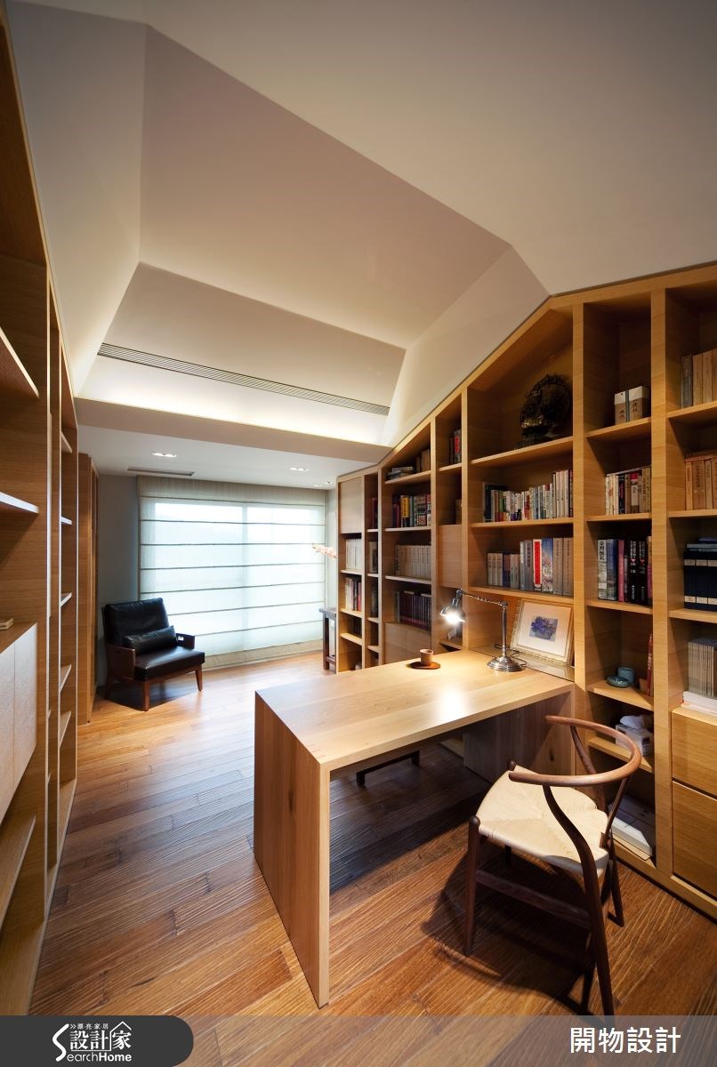76坪老屋(16~30年)＿簡約風書房案例圖片＿開物設計＿開物_18之12