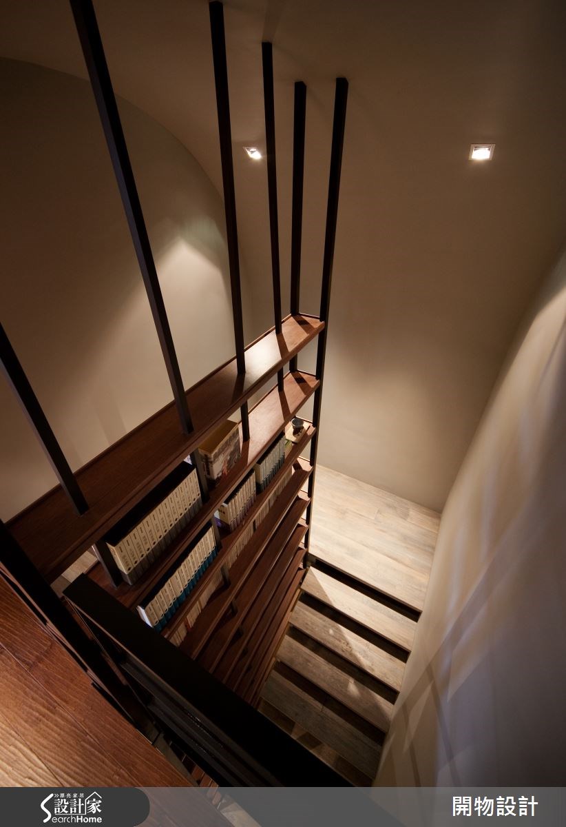 76坪老屋(16~30年)＿簡約風樓梯案例圖片＿開物設計＿開物_18之15