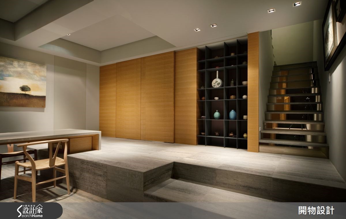 76坪老屋(16~30年)＿簡約風樓梯案例圖片＿開物設計＿開物_18之37