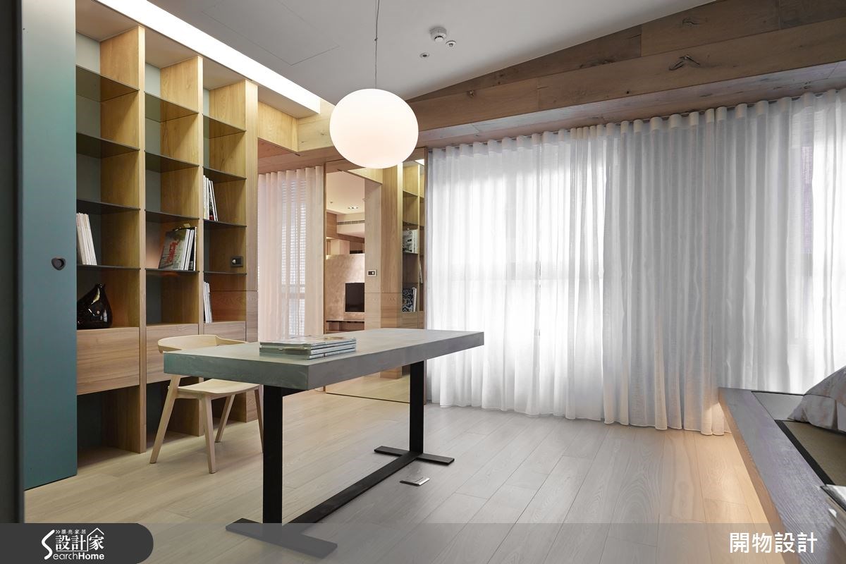 45坪新成屋(5年以下)＿現代風書房案例圖片＿開物設計＿開物_19之12