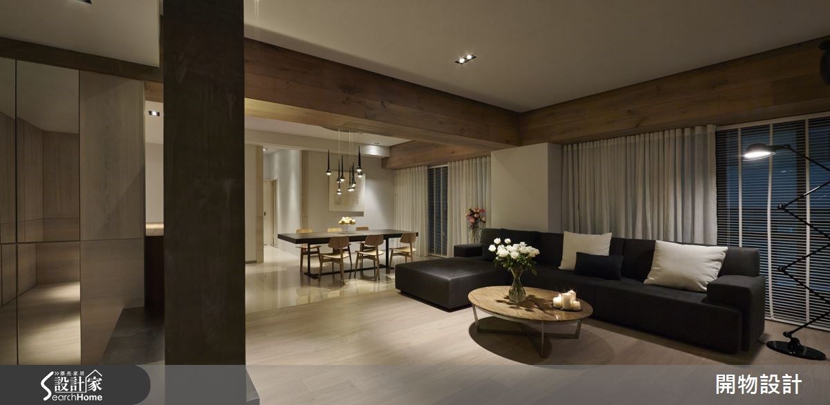 45坪新成屋(5年以下)＿現代風客廳案例圖片＿開物設計＿開物_19之18