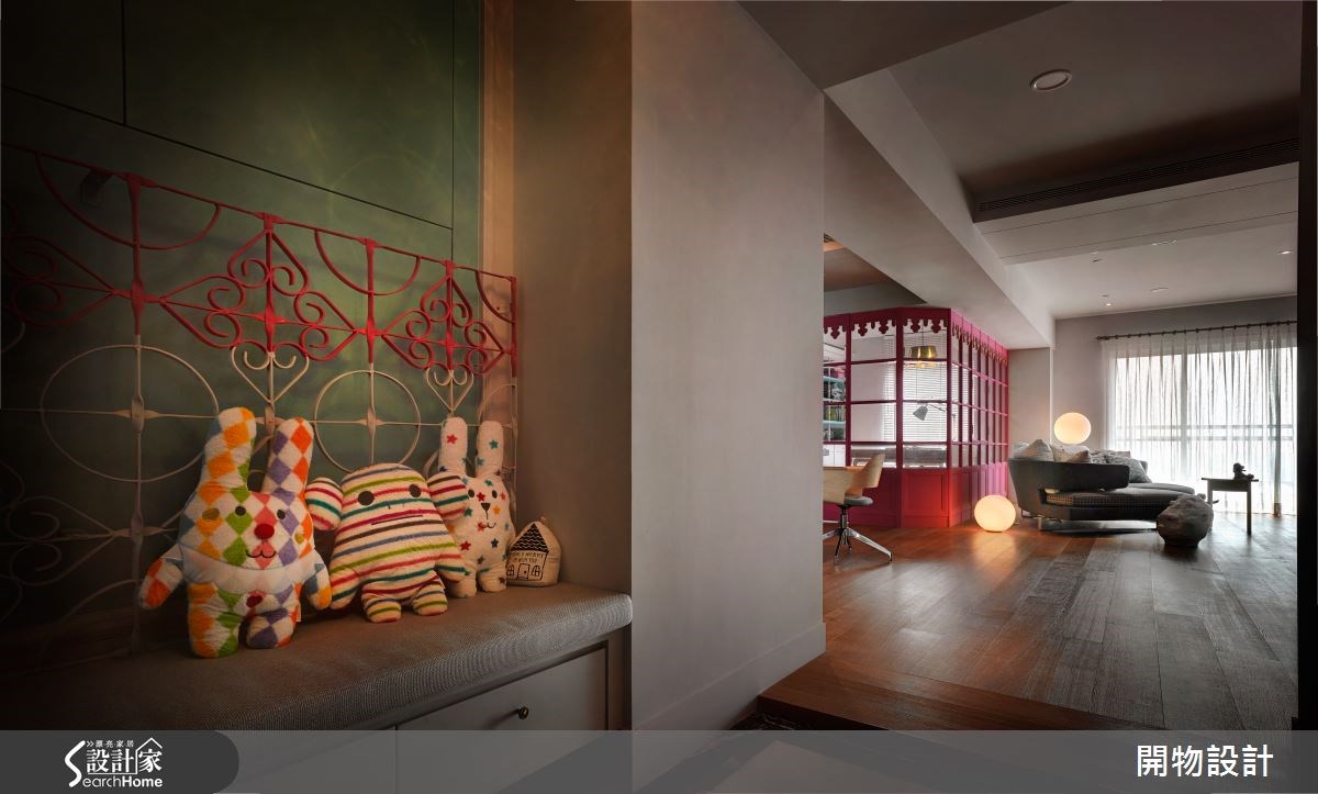 45坪老屋(16~30年)＿混搭風玄關案例圖片＿開物設計＿開物_20之2