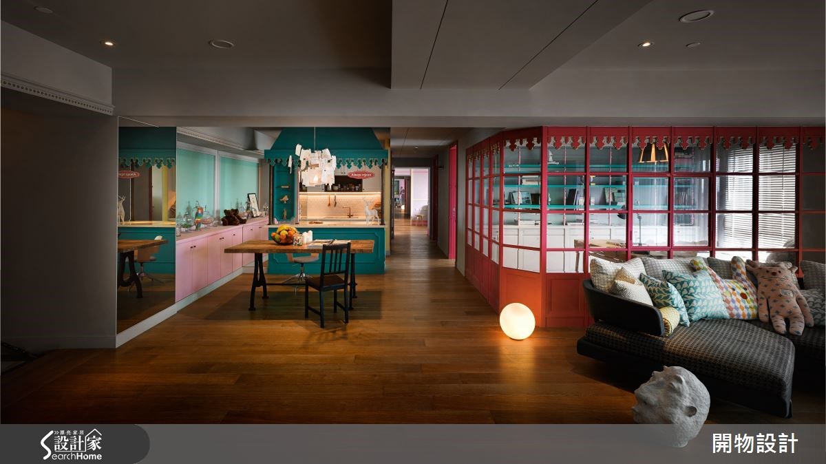 45坪老屋(16~30年)＿混搭風客廳案例圖片＿開物設計＿開物_20之5