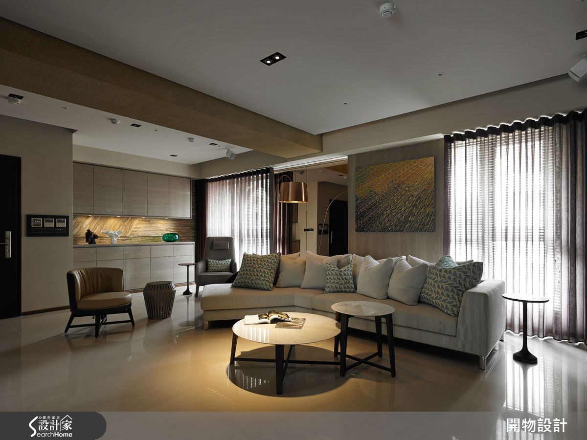 80坪新成屋(5年以下)＿現代風客廳案例圖片＿開物設計＿開物_21之4