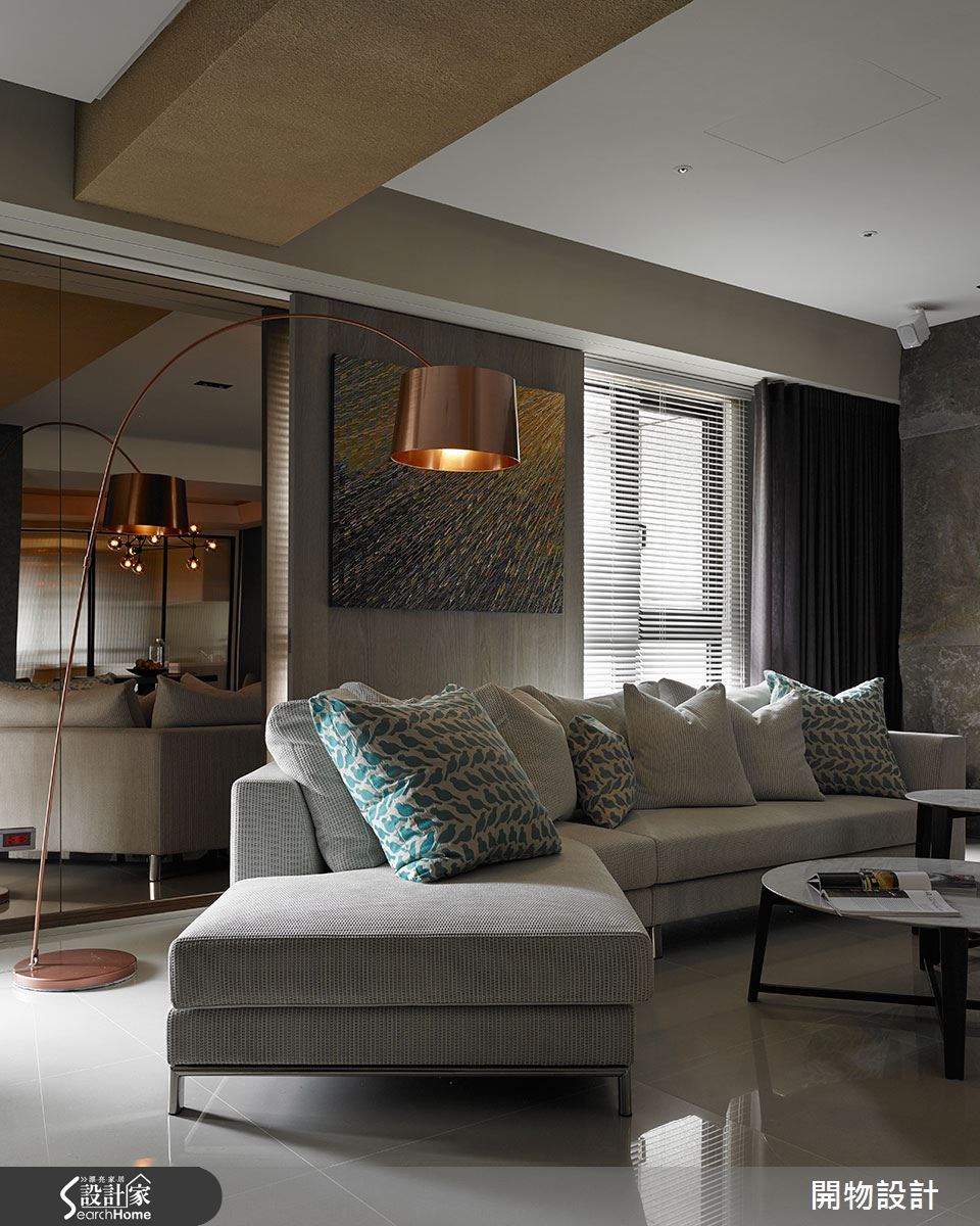 80坪新成屋(5年以下)＿現代風客廳案例圖片＿開物設計＿開物_21之5