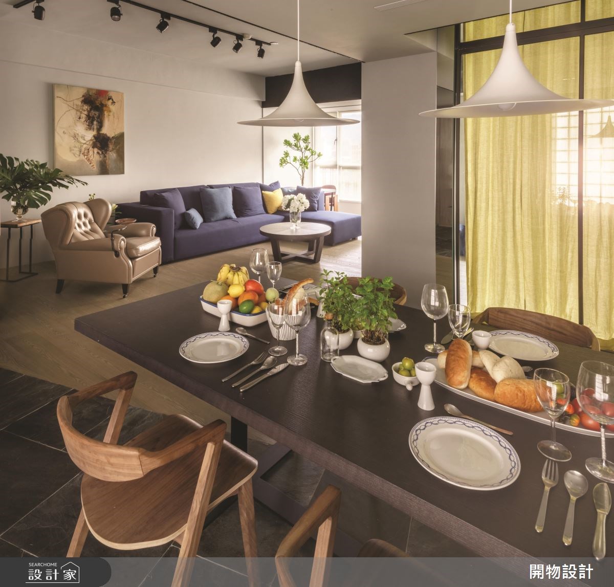 40坪中古屋(5~15年)＿現代風客廳餐廳案例圖片＿開物設計＿開物_26之12