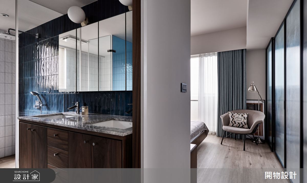 30坪中古屋(5~15年)＿混搭風臥室浴室案例圖片＿開物設計＿開物_30之16