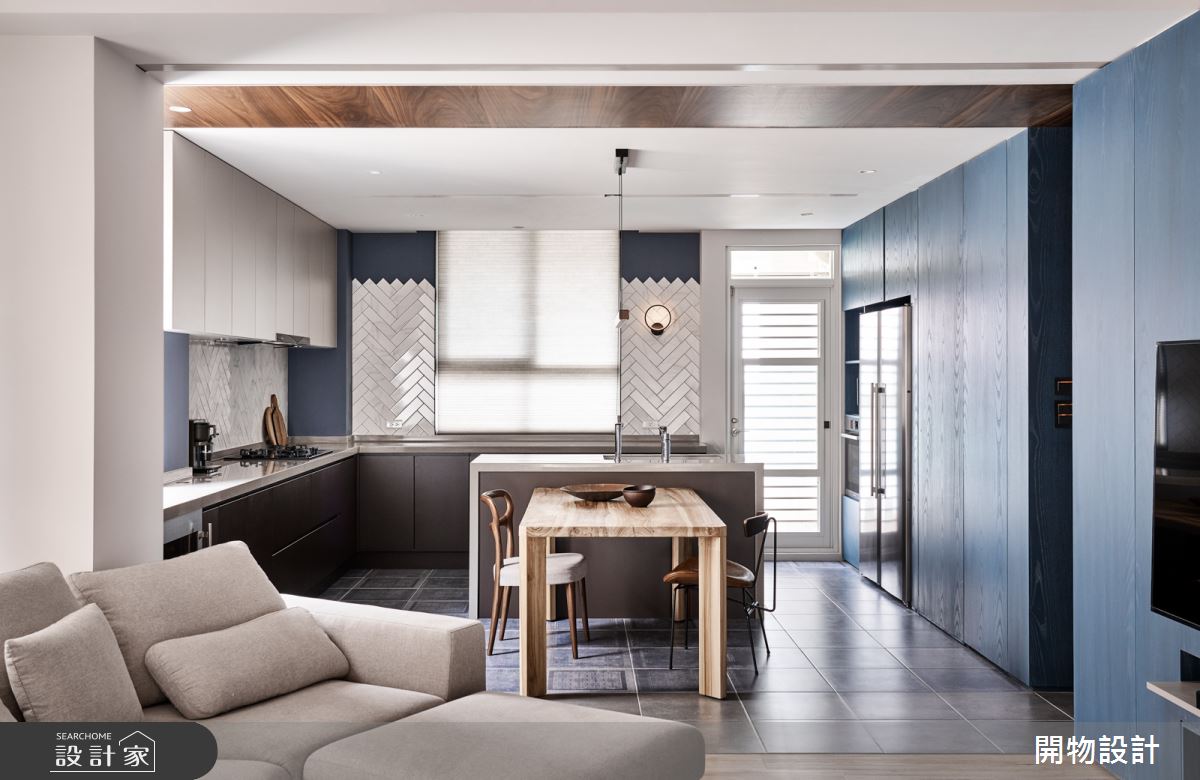 30坪中古屋(5~15年)＿混搭風客廳餐廳案例圖片＿開物設計＿開物_30之8