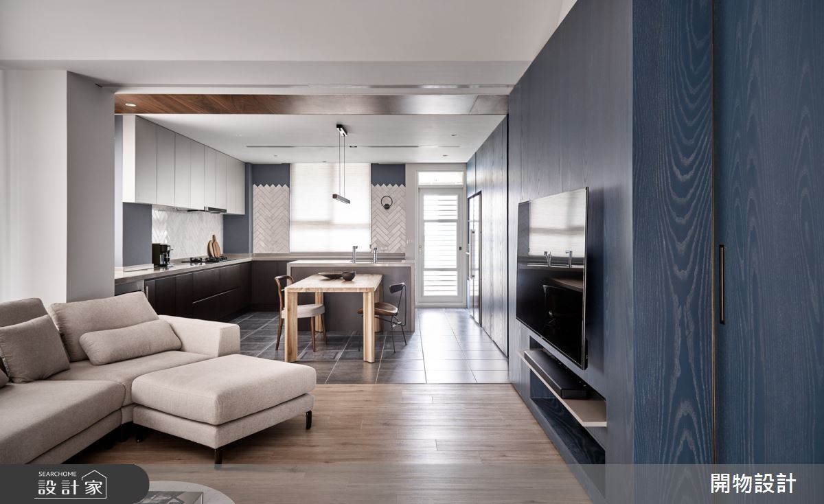 30坪中古屋(5~15年)＿混搭風客廳餐廳案例圖片＿開物設計＿開物_30之7