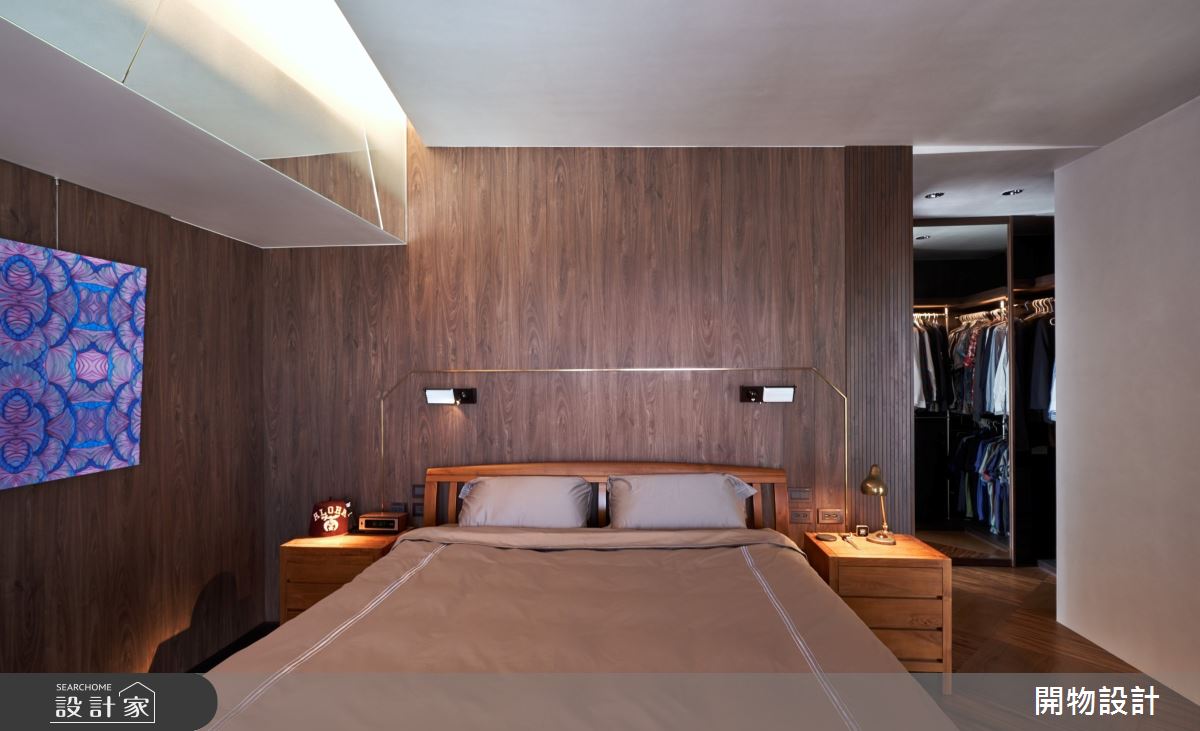 40坪新成屋(5年以下)＿混搭風臥室案例圖片＿開物設計＿開物_32之14