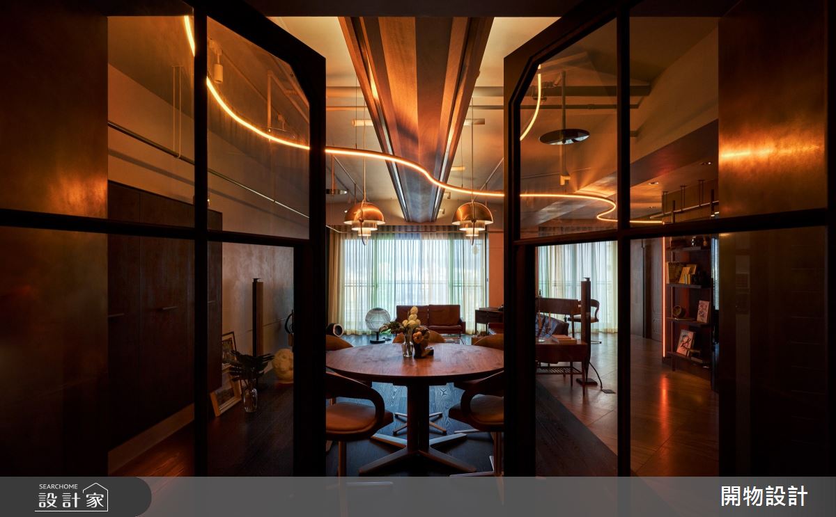 40坪新成屋(5年以下)＿混搭風餐廳案例圖片＿開物設計＿開物_32之1