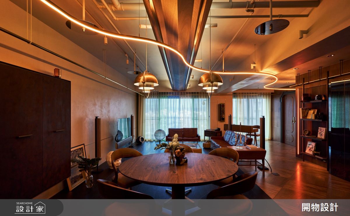 40坪新成屋(5年以下)＿混搭風餐廳案例圖片＿開物設計＿開物_32之2