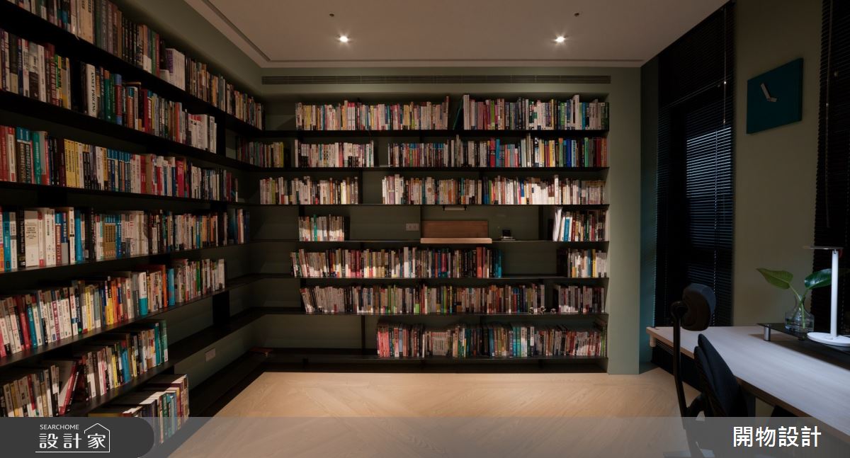 40坪中古屋(5~15年)＿現代風書房案例圖片＿開物設計＿開物_33之12