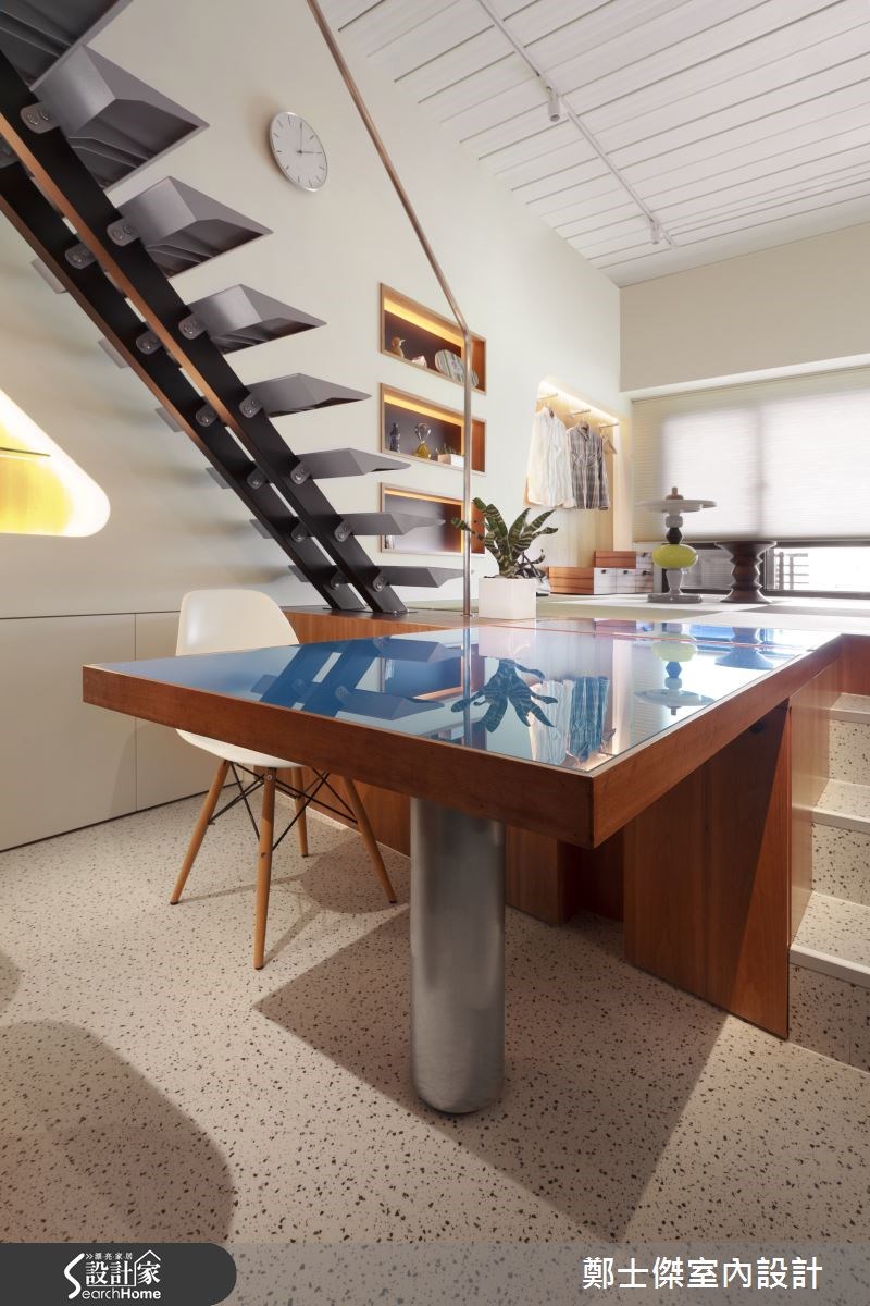 8坪新成屋(5年以下)＿樓梯案例圖片＿鄭士傑設計有限公司＿鄭士傑_02之5